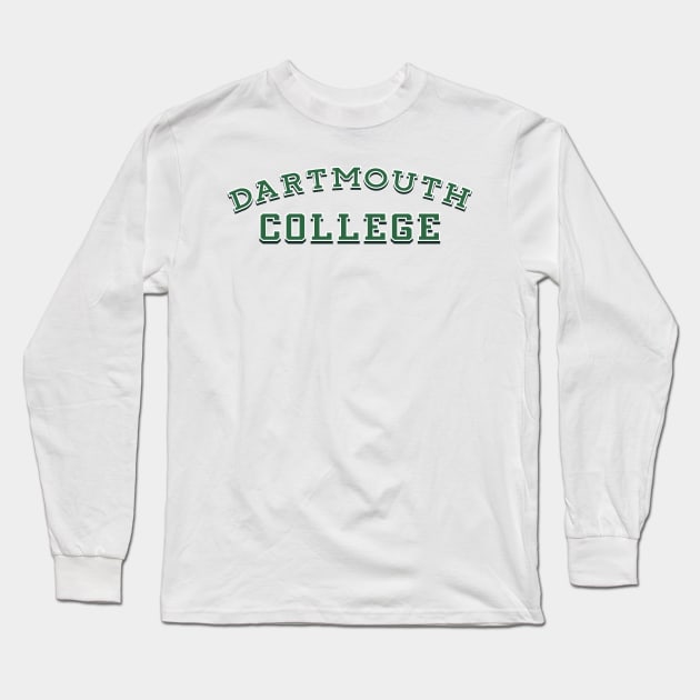 Dartmouth College Long Sleeve T-Shirt by MiloAndOtis